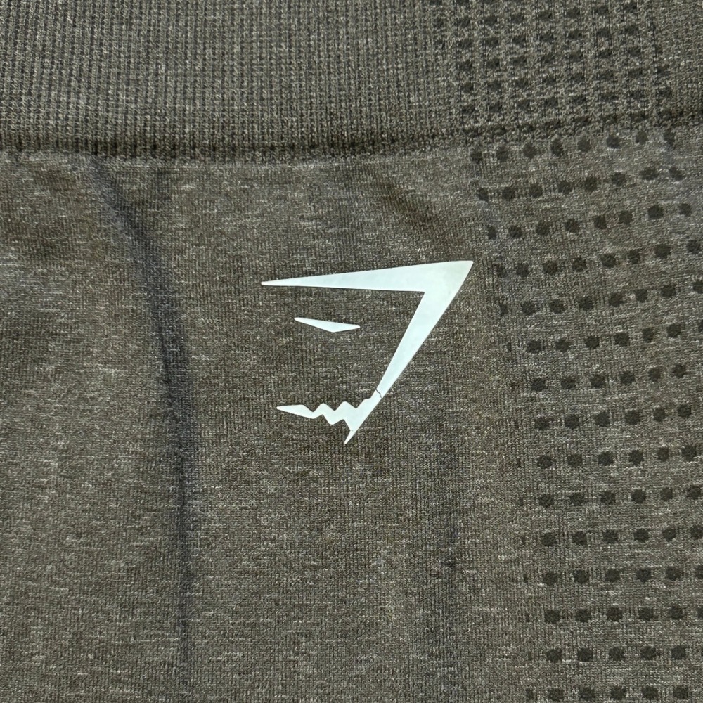 Gymshark Vital Seamless High Waisted Leggings Espresso Marl XS B1A2B-NBBW - Picture 11 of 11
